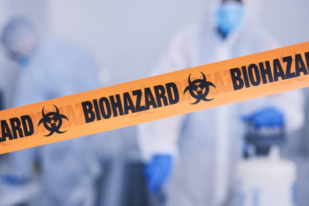 Professional Blood Cleanup technician working in North Royalton, OH